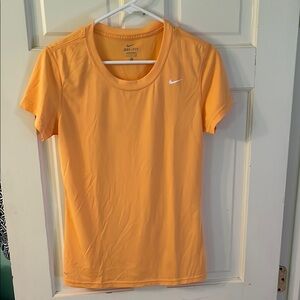 Nike Women's Short Sleeve Orange Tee